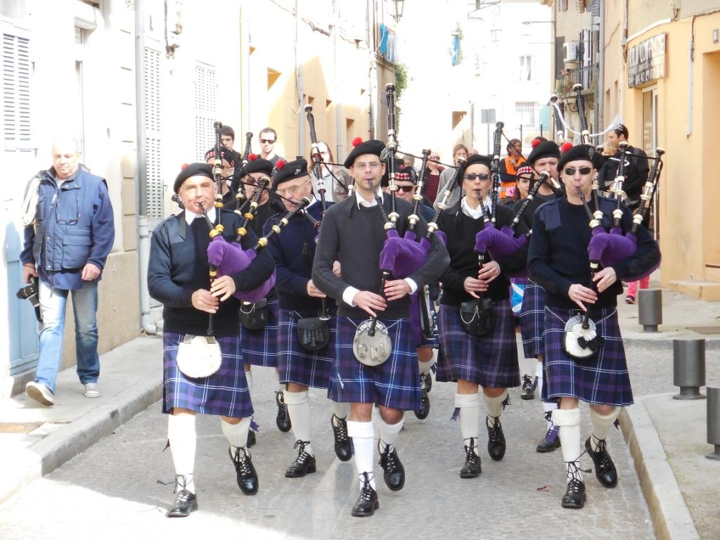 Pipe Band  Cornemuses écossaises et drums